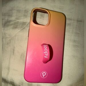 iPhone 14 Loopy Case Sunset Gradient Phone Case